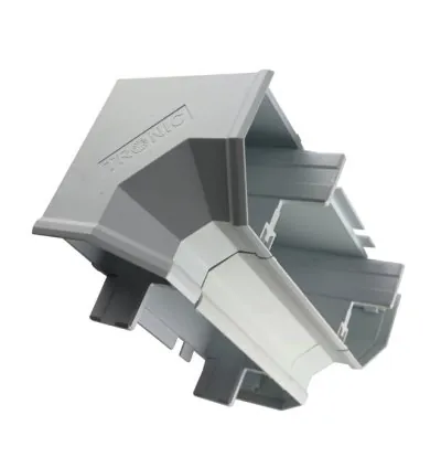 Tronic Compartment Trunking Internal Bend PVC 170mmx50mm