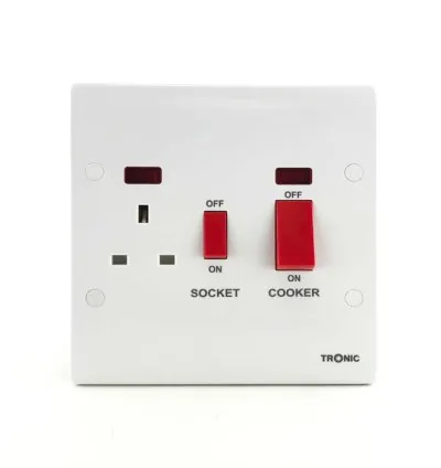 Tronic Cooker Unit with Galvanized Iron Switch Box