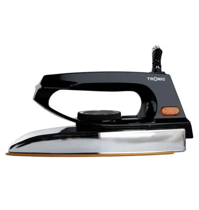 Tronic Dry Iron Heavy Duty Black & Silver