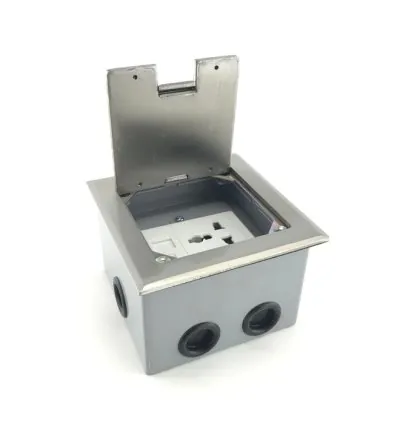 Tronic Floor Socket 1G Universal + RJ45 Data