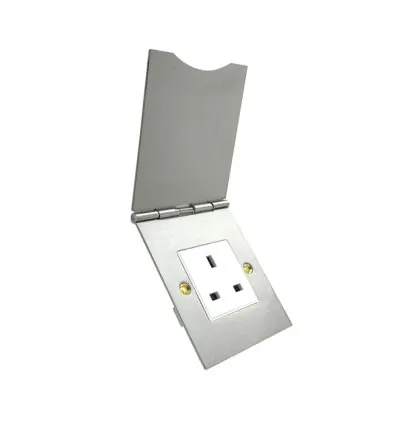 Tronic Floor Switch Socket 13A Single