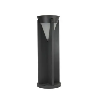 Tronic Grey Garden Bollard