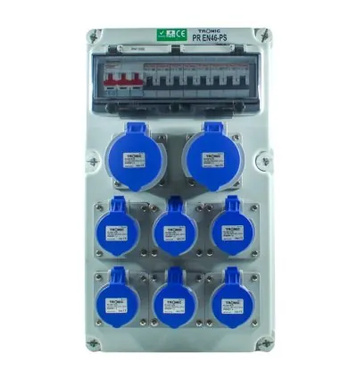 Tronic Industrial Distribution Board With Socket