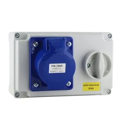 Tronic Industrial Interlock Socket