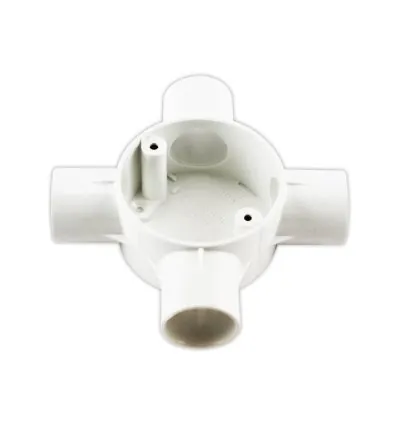 Tronic Junction Circular Box 4 Way