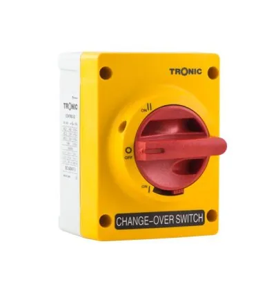 Tronic Manual Changeover Switch