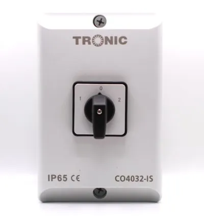Tronic Manual Changeover Switch 32A