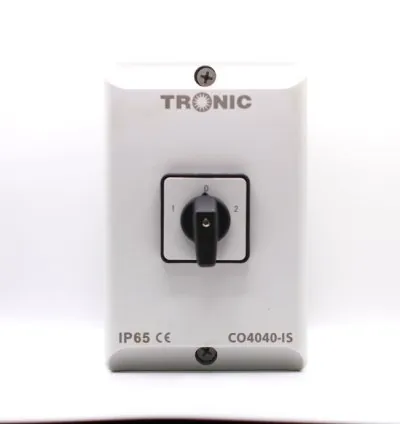 Tronic Manual Changeover Switch 40A
