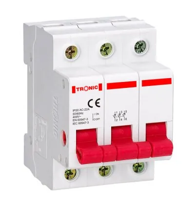 Tronic MCB 20Amps Triple Pole