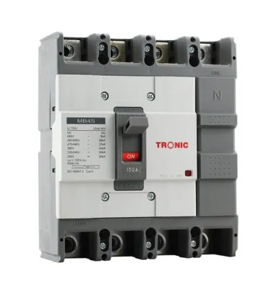 Tronic MCCB 150Amps 4 Pole MB Range