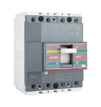 Tronic MCCB 160 Amps 4 Pole Adjustable