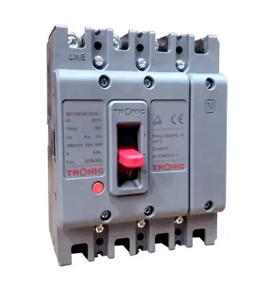 Tronic MCCB 200Amps 4 Pole