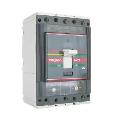 Tronic MCCB 400 Amps 3 Pole Adjustable