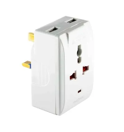 Tronic Multiplug with 2 x USB 13Amps 3 Pin