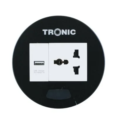 Tronic On Desk Socket 1G Universal + USB