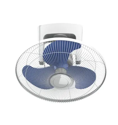 Tronic Oscillation Fan with Blue Metal Blade 16 Inch