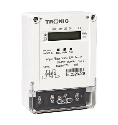 Tronic Single Phase Energy Meter EM 0015-JC
