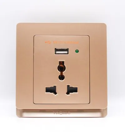 Tronic Single Socket with USB