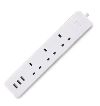 Tronic Smart Extension with 3 USB 13Amps