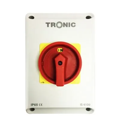 Tronic Surface Isolator 4-Pole 100 Amps (415V)