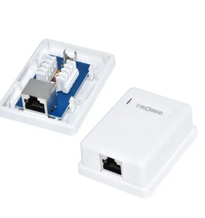 Tronic Surface Jack Single Line RJ45