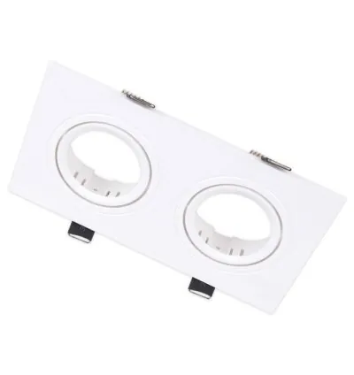 Tronic Twin Rectangular GU10 Recessed Fitting