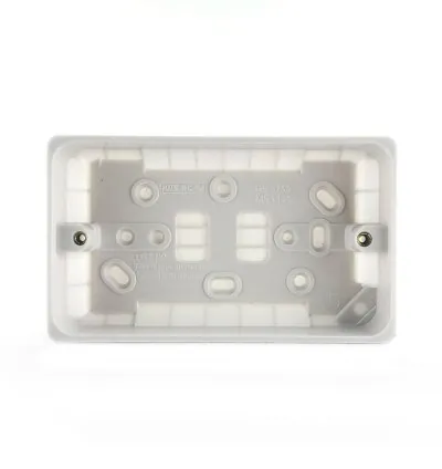 Tronic Twin Switch Surface Box