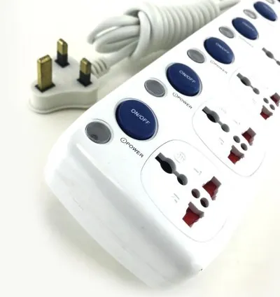 Tronic Universal Extension Socket 5 Way