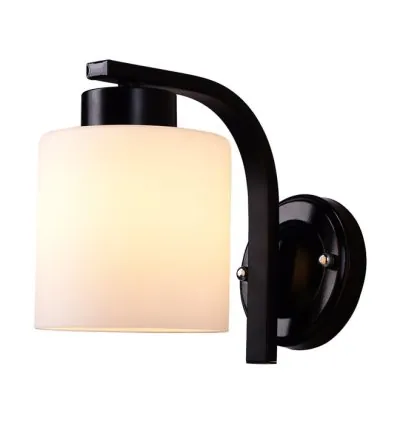 Tronic White Glass Wall Lamp