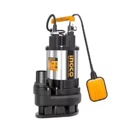 Ingco Submersible Sewage Water Pump 1100W with with Copper Wire Motor, 9m Cable, Float Switch SPDS11008