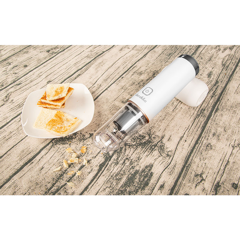 Decakila Portable Vacuum Cleaner 65W W/Usb Working Time 15Min Mini Hand Held Vacuum Cleaner Cmpv001W 3 Decakila Portable Vacuum Cleaner 65W W/Usb Working Time 15Min Mini Hand Held Vacuum Cleaner Cmpv001W