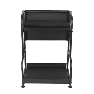 Nadstar Spice Rack 2 Layer Stainless Steel Kitchen Storage Rack Hanger HP15-461H