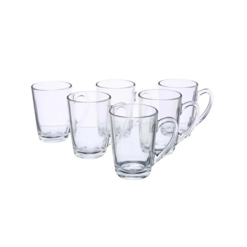 Luminarc Glass Mug 6Pcs Lum Cafe 32Cl N5611 7 Luminarc Glass Mug 6Pcs Lum Cafe 32Cl N5611