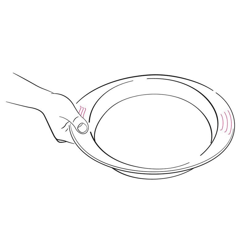 Tefal Easy Grip Baking Mold Round Cake Pan 23 Cm Carbon Steel Easy Handling Large Handles Non-Stick Coating Easy Release Easy Cleaning Dark Grey J1629645 4 Tefal Easy Grip Baking Mold Round Cake Pan 23 Cm Carbon Steel Easy Handling Large Handles Non-Stick Coating Easy Release Easy Cleaning Dark Grey J1629645