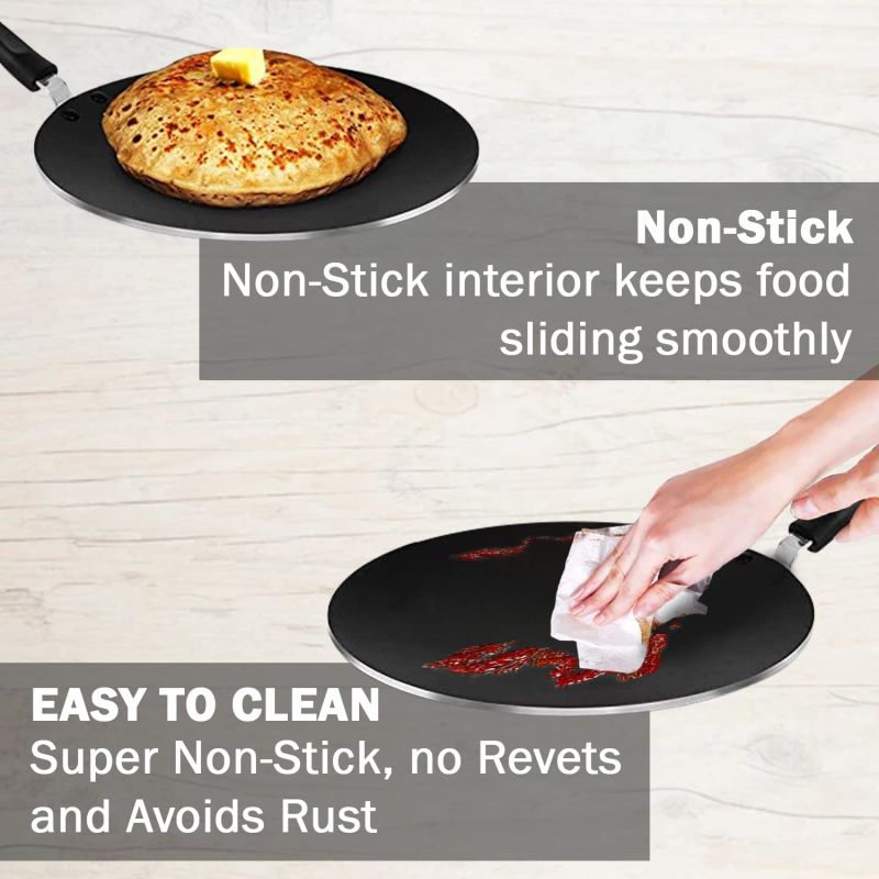 Pigeon Tawa Non-Stick Concave 25Cm Aluminium Multi Tawa Pancake Pan Flat Pan Dosa Pan 260 10 Pigeon Tawa Non-Stick Concave 25Cm Aluminium Multi Tawa Pancake Pan Flat Pan Dosa Pan 260