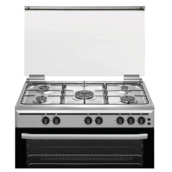 Nikai Cooker 90X60 Full Gas Oven Cooking Range 5 Gas Burner With Double Glass Oven Door Button Ignition Hobs And Oven U9063Fs 2 Nikai Cooker 90X60 Full Gas Oven Cooking Range 5 Gas Burner With Double Glass Oven Door Button Ignition Hobs And Oven U9063Fs