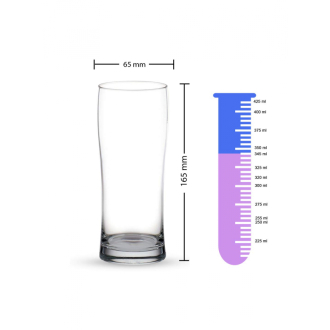 Ocean Glass 6pcs Sweet Bell Hi Ball 345ml Drink Tumbler 1B00812