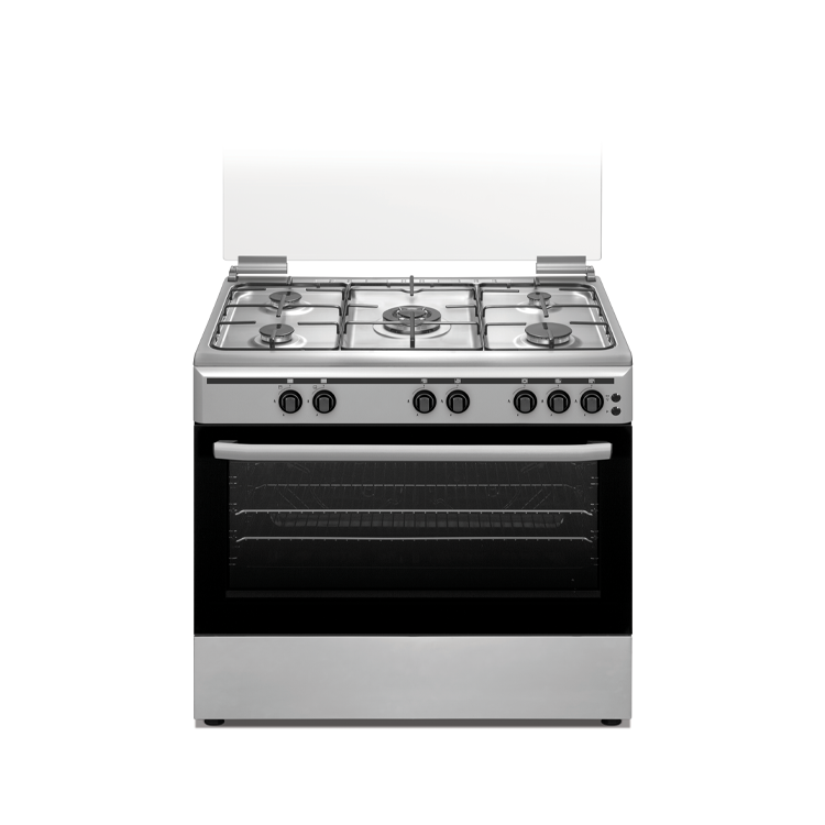 Nikai Cooker 90X60 Full Gas Oven Cooking Range 5 Gas Burner With Double Glass Oven Door Button Ignition Hobs And Oven U9063Fs 1 Nikai Cooker 90X60 Full Gas Oven Cooking Range 5 Gas Burner With Double Glass Oven Door Button Ignition Hobs And Oven U9063Fs