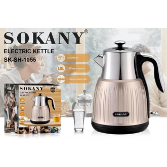 Sokany Smart Teapot Kettle 1.6L 360° Rotational Base With Thermal Insulation 3000W SK-SH-1055