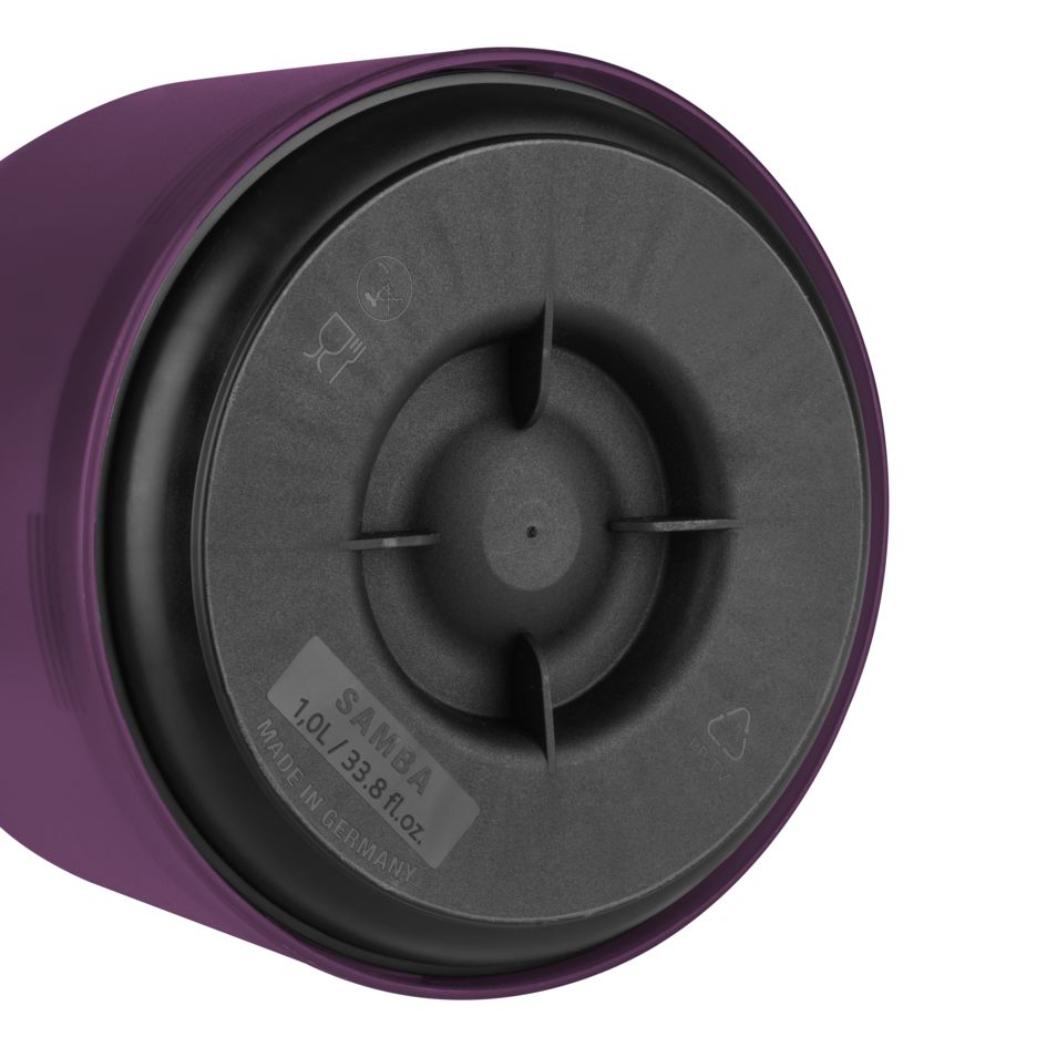 Tefal Samba Jug 1 Liter Aubergine Isothermal Jug Translucent Vacuum Flask Plastic-Polypropylenex (Pp) Glass Liner K3035312 5 Tefal Samba Jug 1 Liter Aubergine Isothermal Jug Translucent Vacuum Flask Plastic-Polypropylenex (Pp) Glass Liner K3035312