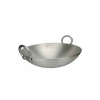 Nadstar Aluminium Karai 13" No6 Heavy Base Aluminum Kadai Deep Frying Kadai with Handle for Kitchen