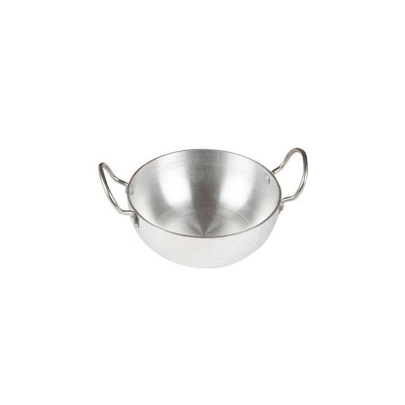 Nadstar Aluminium Classic Karai 7.30&Quot; No2 Heavy Base Aluminum Kadai Deep Frying Kadai With Handle For Kitchen 1 Nadstar Aluminium Classic Karai 7.30&Quot; No2 Heavy Base Aluminum Kadai Deep Frying Kadai With Handle For Kitchen