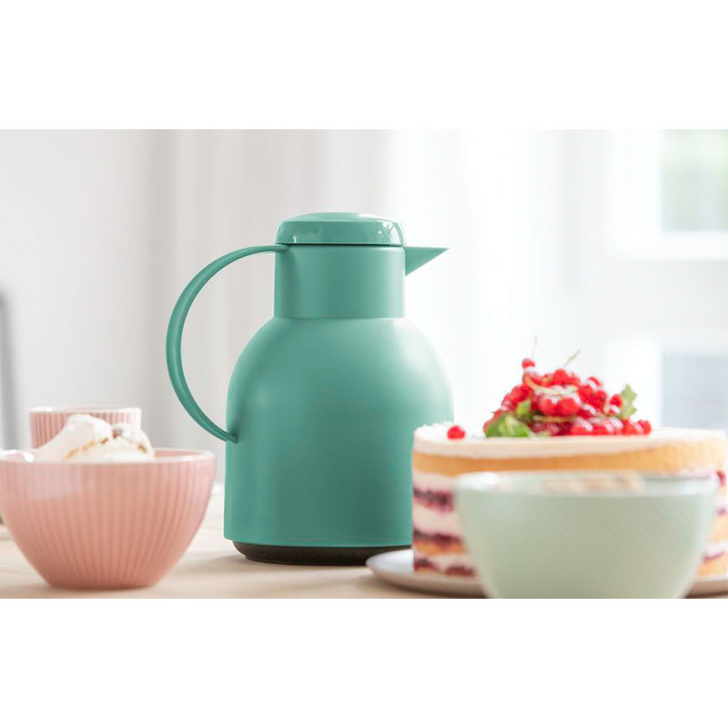 Tefal Samba Jug 1 Liter Green Isothermal Jug Translucent Vacuum Flask Plastic-Polypropylenex (Pp) Glass Liner F4010210 12 Tefal Samba Jug 1 Liter Green Isothermal Jug Translucent Vacuum Flask Plastic-Polypropylenex (Pp) Glass Liner F4010210