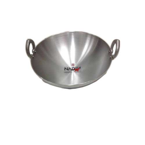 Nadstar Aluminium Karai 13&Quot; No6 Heavy Base Aluminum Kadai Deep Frying Kadai With Handle For Kitchen 7 Nadstar Aluminium Karai 13&Quot; No6 Heavy Base Aluminum Kadai Deep Frying Kadai With Handle For Kitchen
