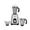 Nikai Blender Mixer Grinder 750W 3 in 1 Stainless Steel 18000 RPM Turbo Motor Durable ABS Body Stainless Steel Blade & Jars 3 Speeds + Pulse Perfect for Dry & Wet Fine Grinding Mixing & Juicing Made in India NB984A