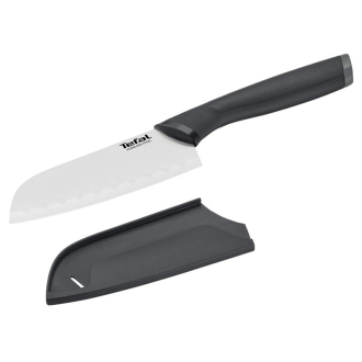 Tefal Comfort Santoku Knife 12cm Ideal For Slicing & Chopping All Types of Food High Performance Stainless Steel K2213604