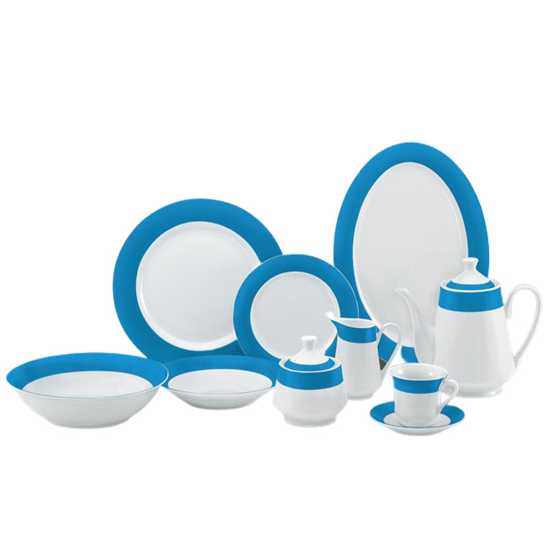 Nadstar Dinner Set 47Pcs Porcelain Dark Blue Rspd003 1 Nadstar Dinner Set 47Pcs Porcelain Dark Blue Rspd003