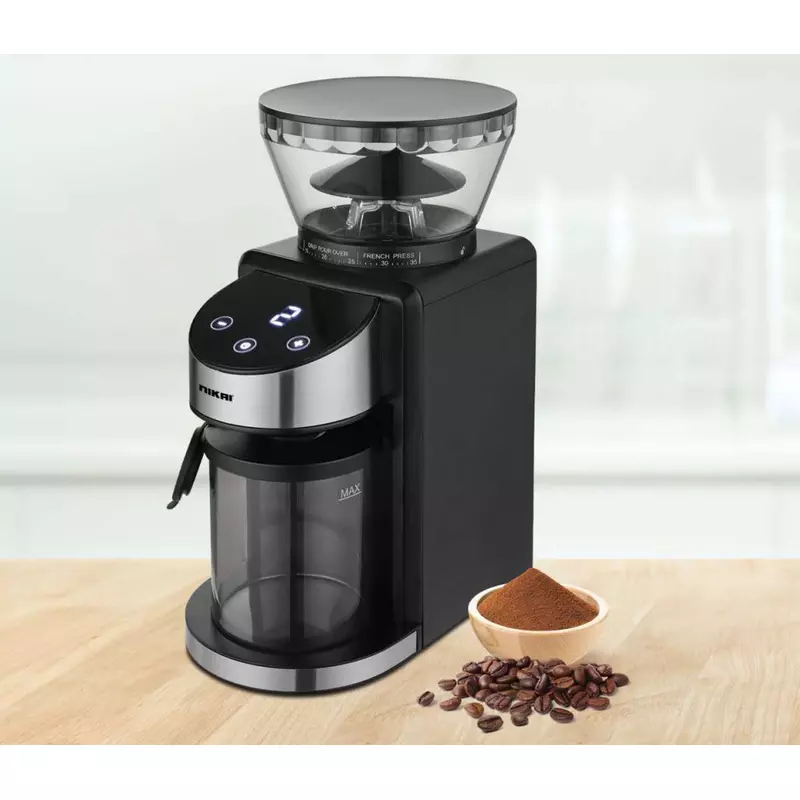 Nikai Coffee Grinder 200W Die Cast Aluminum Alloy Boiler High Pressure Function Turbo Ac Motor • Conical Burr Ncg747D 2 Nikai Coffee Grinder 200W Die Cast Aluminum Alloy Boiler High Pressure Function Turbo Ac Motor • Conical Burr Ncg747D