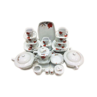 Yaspeco Dinner Set Square 60pc 1st E9-207