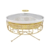 Nadstar Chafing Dish for Buffet Stoves Made of Ceramic Soup Pot Porcelain Food Serving 236-61